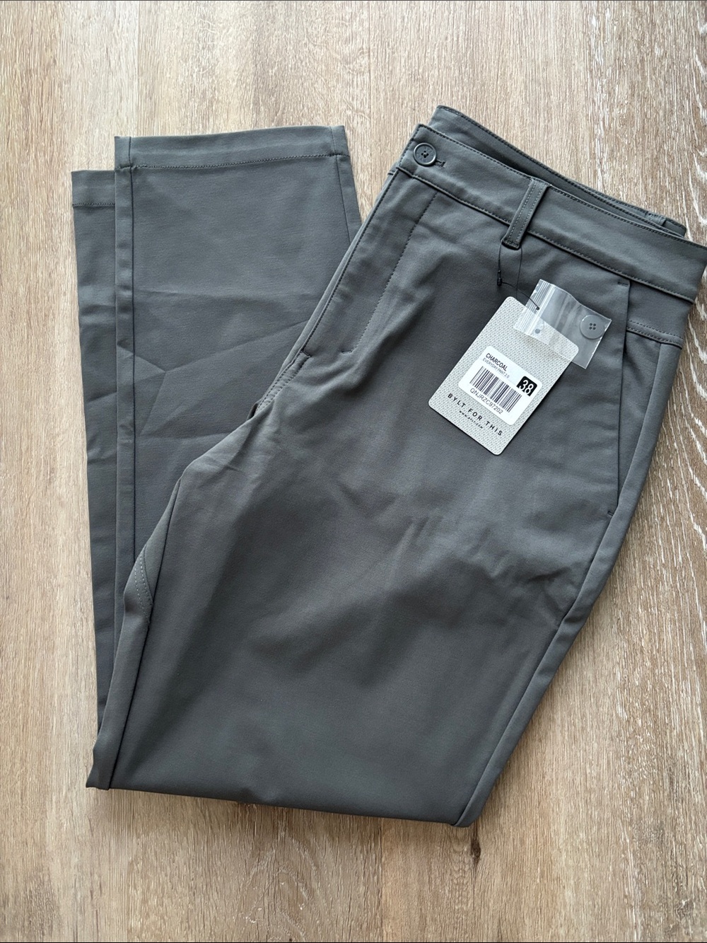 BYLT Charcoal Grey Everyday Pant 2.0